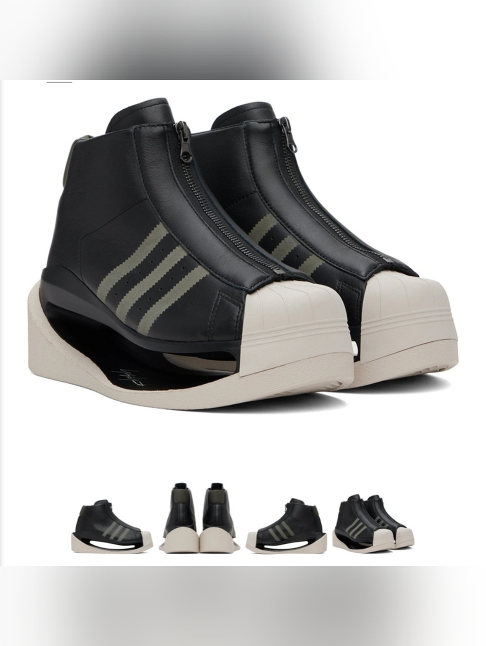 Adidas Y-3 Gendo Pro Model Black Shoes Black Unisex (IG4109) Sneaker Size 6